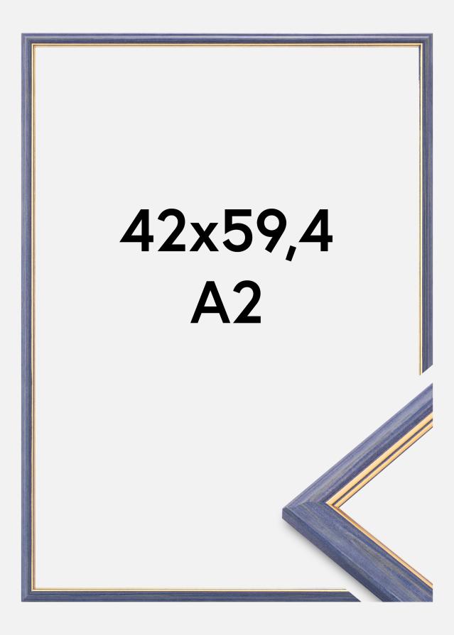 Jämtlands Ramfabrik Rahmen Claudia Acrylglas Blau 42x59,4 cm (A2)