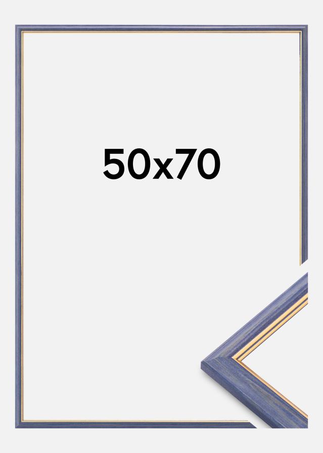 Jämtlands Ramfabrik Rahmen Claudia Acrylglas Blau 50x70 cm