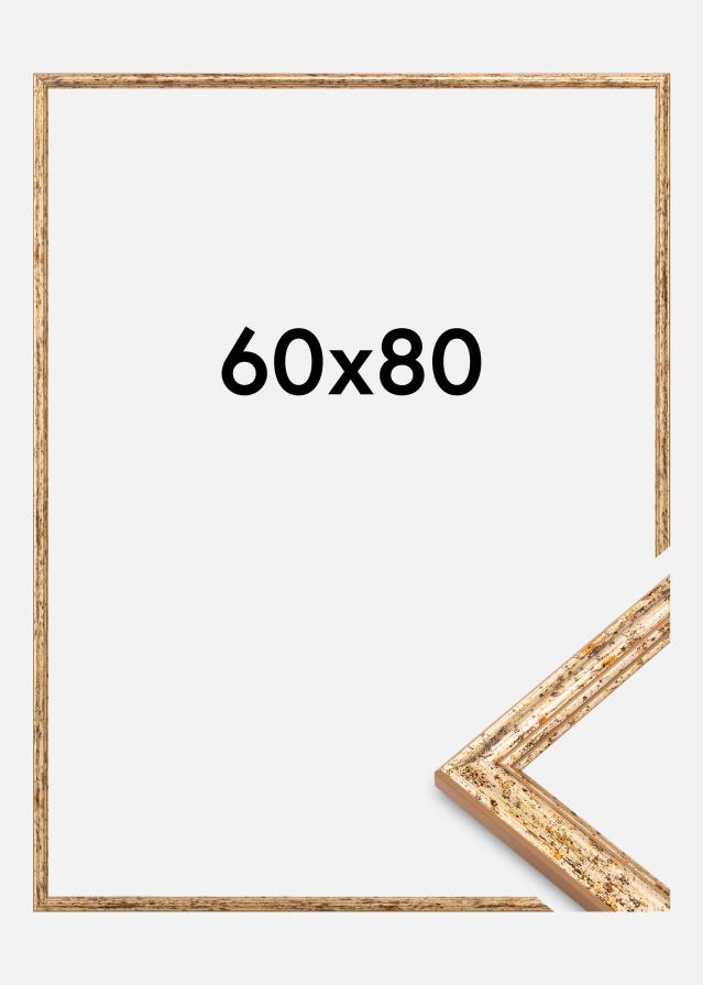 Jämtlands Ramfabrik Rahmen Claudia Acrylglas Silber 60x80 cm