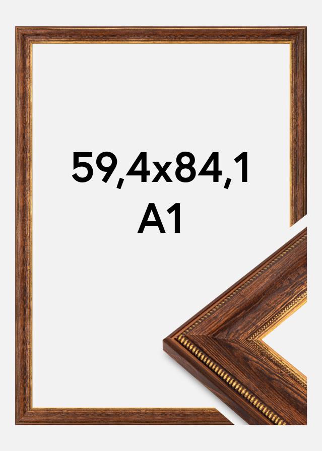 Jämtlands Ramfabrik Rahmen Fabriano Acrylglas Braun 59,4x84,1 cm (A1)