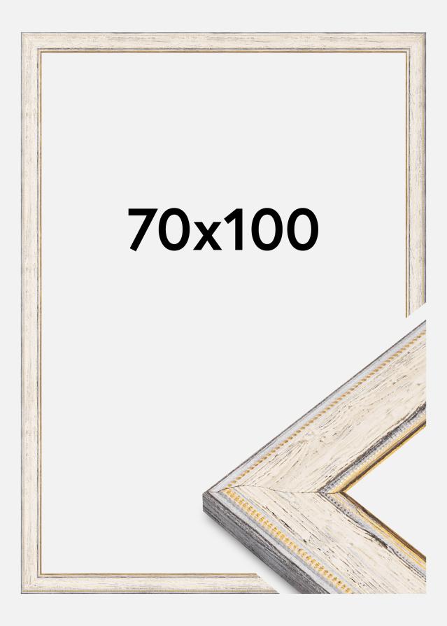 Jämtlands Ramfabrik Rahmen Fabriano Acrylglas Weiß 70x100 cm