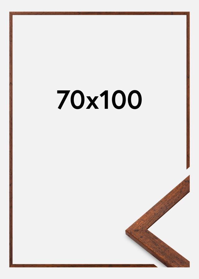 Jämtlands Ramfabrik Rahmen Humphrey Acrylglas Braun 70x100 cm