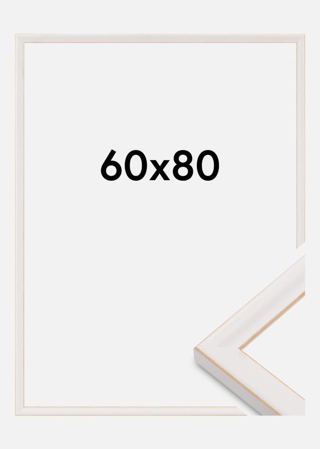 Jämtlands Ramfabrik Rahmen Marie Claire Acrylglas Weiß 60x80 cm