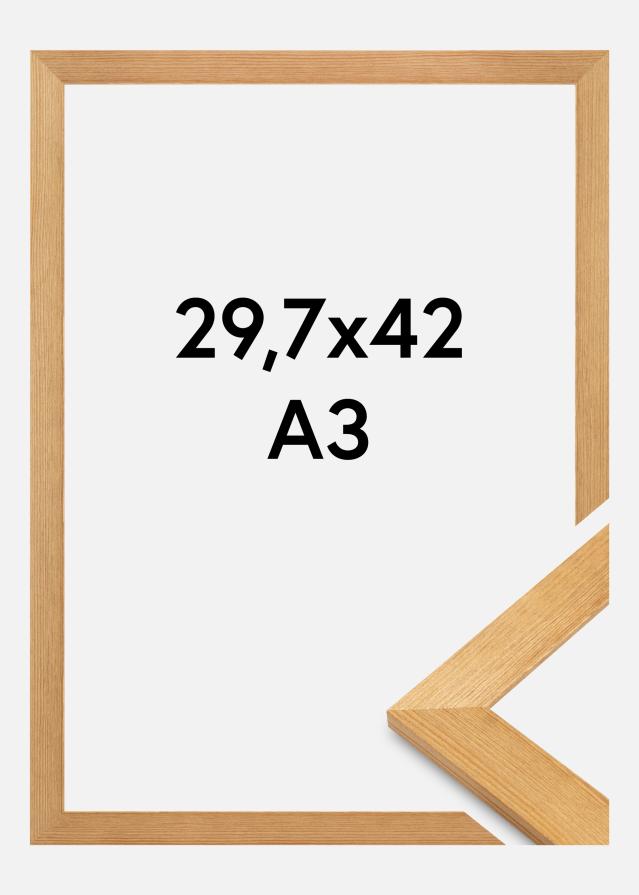 Jämtlands Ramfabrik Rahmen Sandra Acrylglas Eiche 29,7x42 cm (A3)