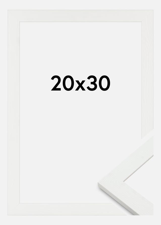 Jämtlands Ramfabrik Rahmen Sandra Acrylglas Weiß 20x30 cm