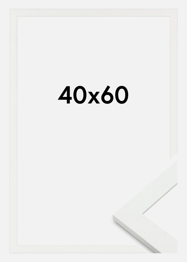 Jämtlands Ramfabrik Rahmen Sandra Acrylglas Weiß 40x60 cm
