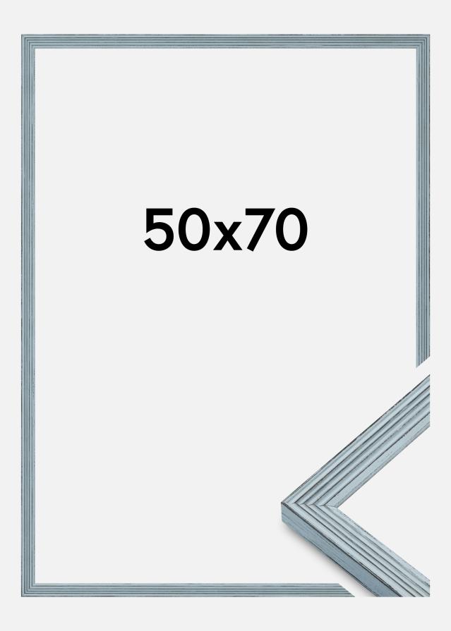 Jämtlands Ramfabrik Rahmen Tosca Acrylglas Blau 50x70 cm