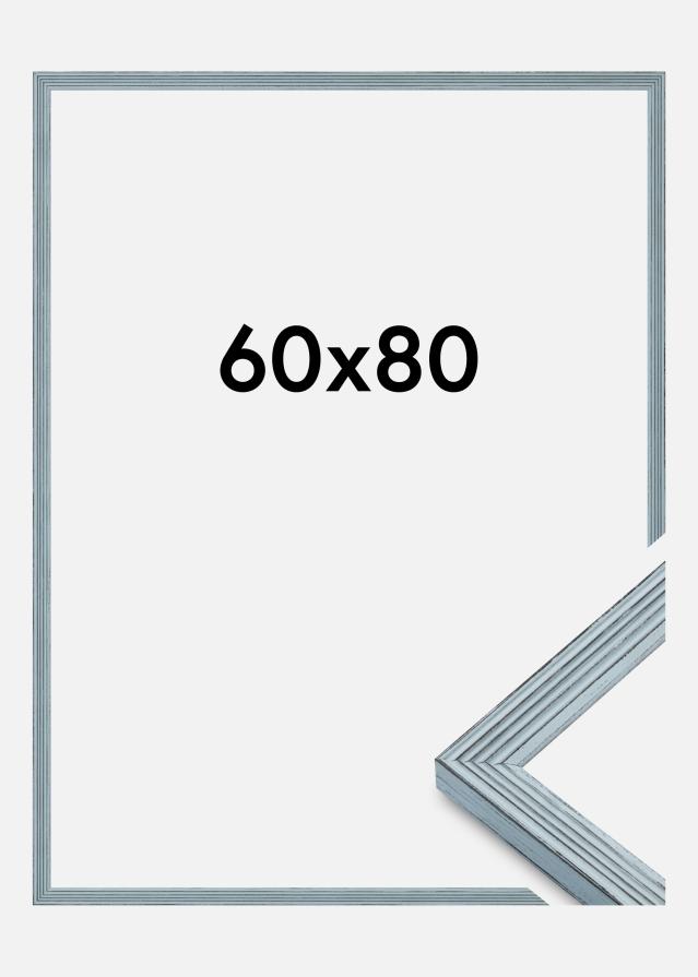 Jämtlands Ramfabrik Rahmen Tosca Acrylglas Blau 60x80 cm