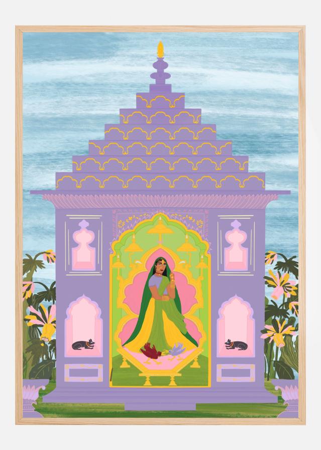 Bildverkstad Indian Garden Poster