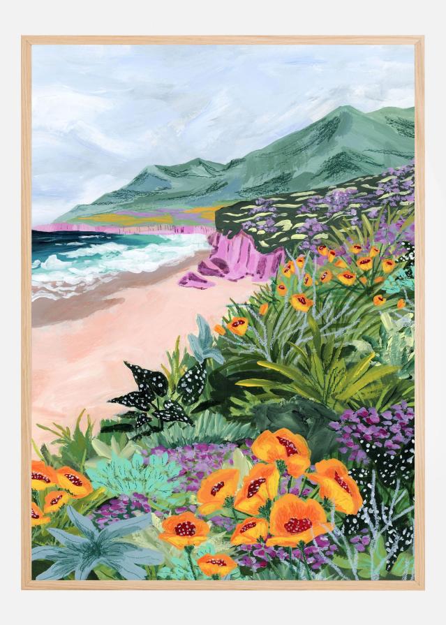 Bildverkstad Coastal Bluffs Poster