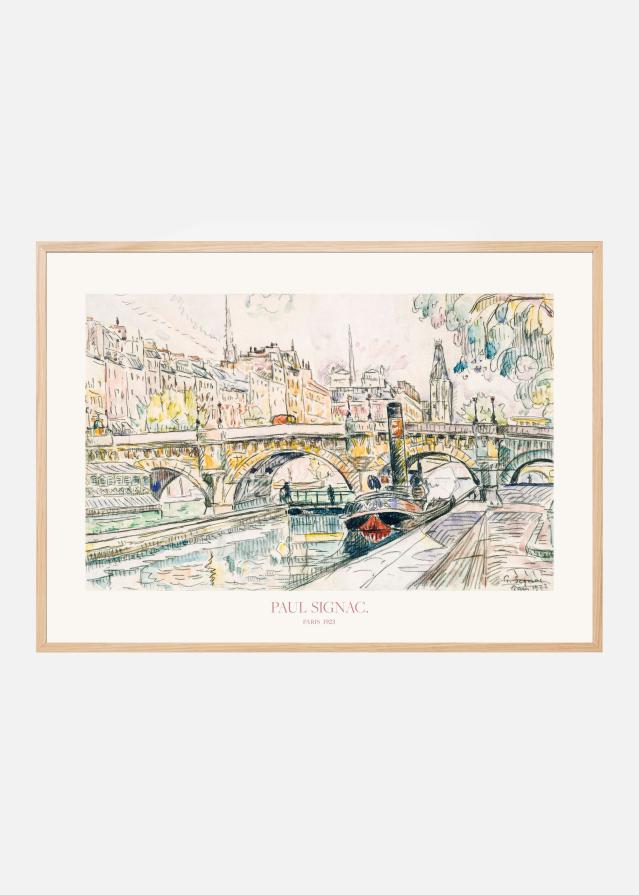 Bildverkstad Tugboat At the Pont Neuf Poster