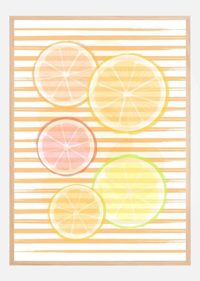 Bildverkstad Citrus Poster