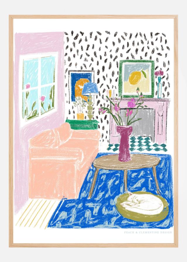 Bildverkstad Pandc Interior Poster