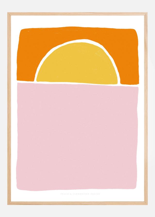 Bildverkstad Pandc Sunset Copy Poster