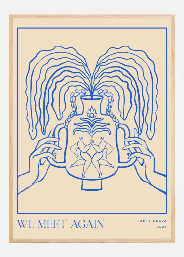 Bildverkstad Vessel Collection : We Meet Again (LineArt) Poster