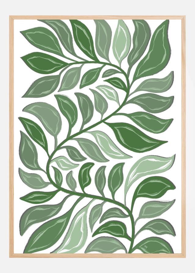 Bildverkstad Green Plant Poster