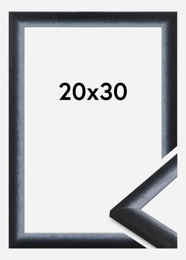 Jämtlands Ramfabrik Rahmen Cornwall Acrylglas Schwarz 20x30 cm