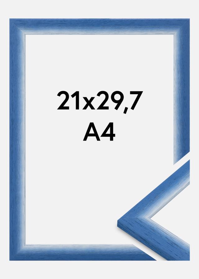 Jämtlands Ramfabrik Rahmen Cornwall Acrylglas Blau 21x29,7 cm (A4)