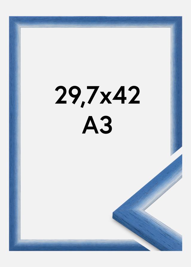 Jämtlands Ramfabrik Rahmen Cornwall Acrylglas Blau 29,7x42 cm (A3)