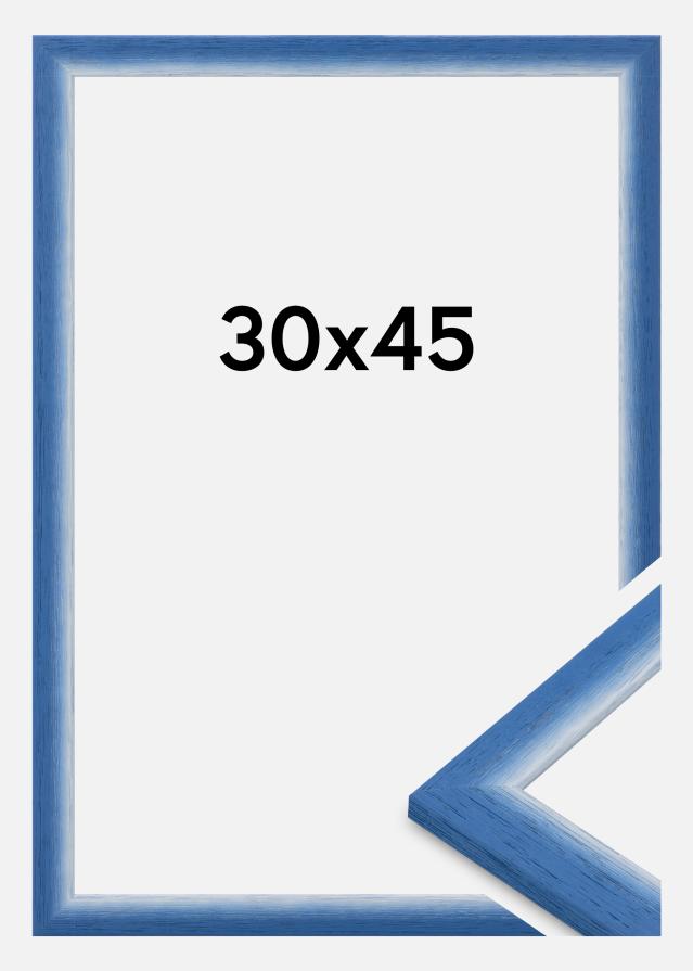 Jämtlands Ramfabrik Rahmen Cornwall Acrylglas Blau 30x45 cm