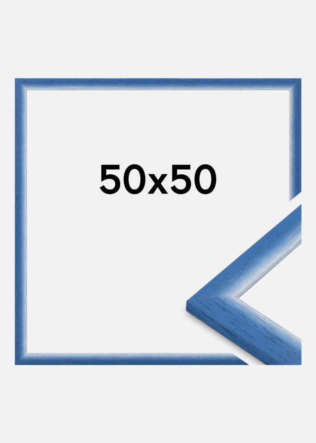 Jämtlands Ramfabrik Rahmen Cornwall Acrylglas Blau 50x50 cm