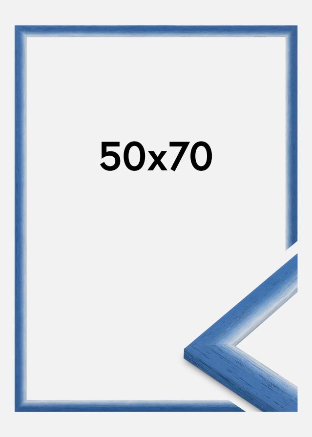 Jämtlands Ramfabrik Rahmen Cornwall Acrylglas Blau 50x70 cm