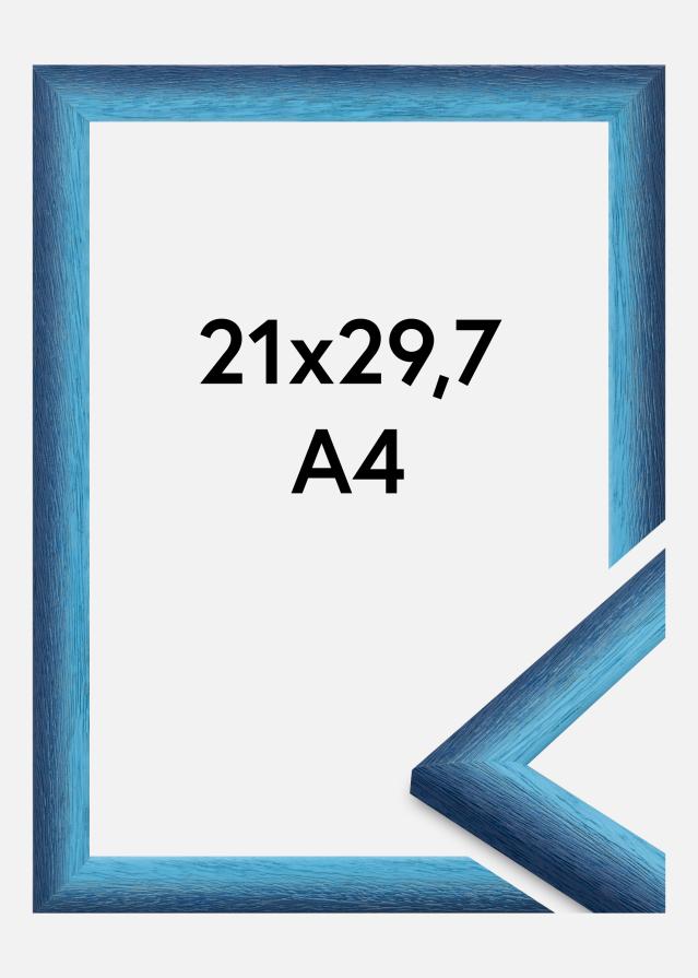 Jämtlands Ramfabrik Rahmen Cornwall Acrylglas Dunkelblau 21x29,7 cm (A4)