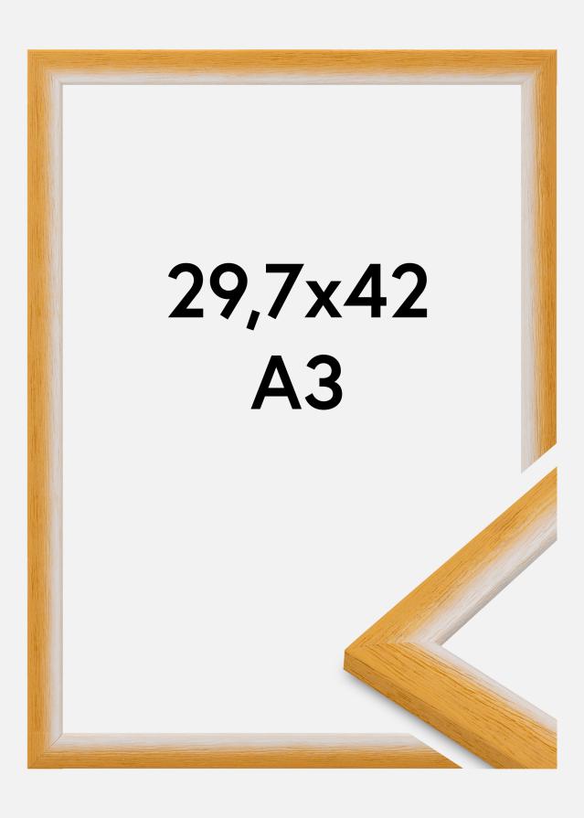 Jämtlands Ramfabrik Rahmen Cornwall Acrylglas Gold 29,7x42 cm (A3)