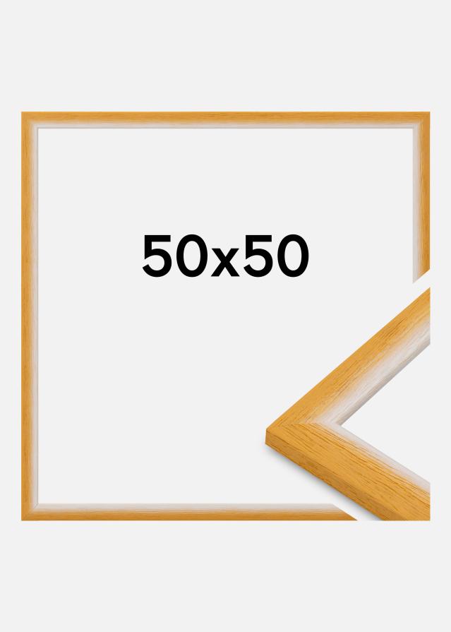 Jämtlands Ramfabrik Rahmen Cornwall Acrylglas Gold 50x50 cm