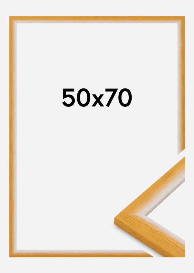 Jämtlands Ramfabrik Rahmen Cornwall Acrylglas Gold 50x70 cm
