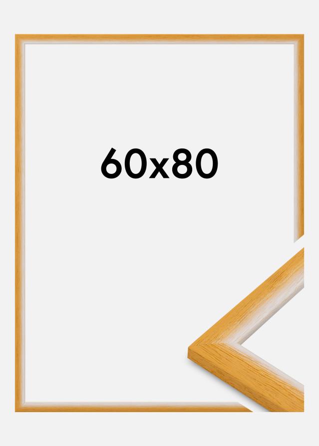 Jämtlands Ramfabrik Rahmen Cornwall Acrylglas Gold 60x80 cm