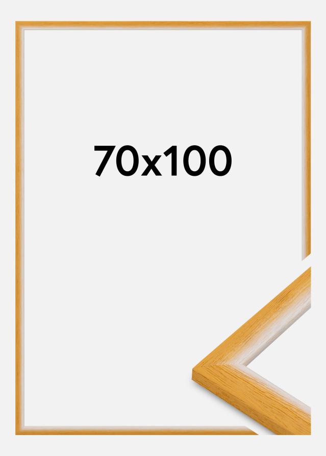 Jämtlands Ramfabrik Rahmen Cornwall Acrylglas Gold 70x100 cm