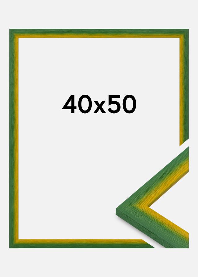 Jämtlands Ramfabrik Rahmen Cornwall Acrylglas Grün 40x50 cm