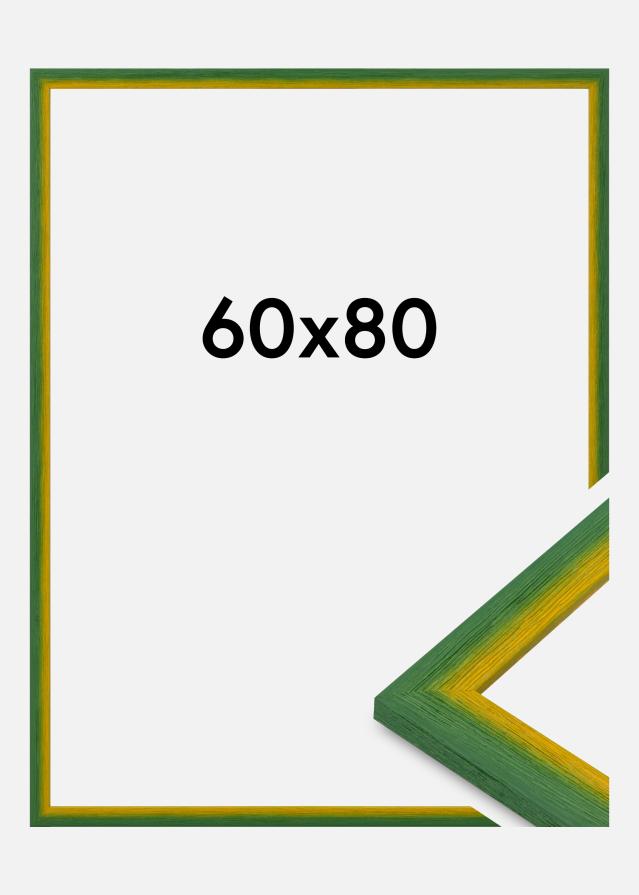 Jämtlands Ramfabrik Rahmen Cornwall Acrylglas Grün 60x80 cm