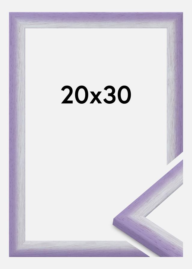 Jämtlands Ramfabrik Rahmen Cornwall Acrylglas Helllila 20x30 cm