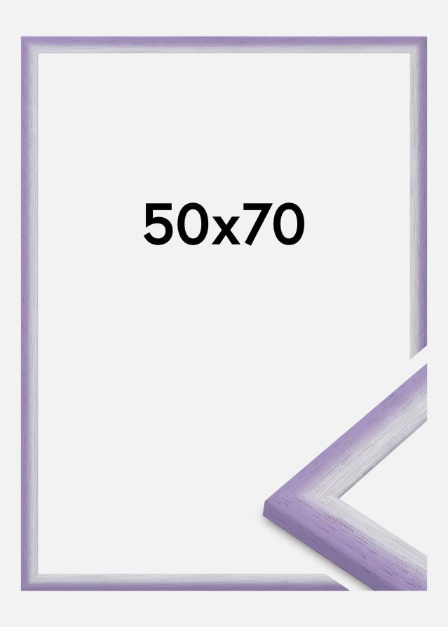 Jämtlands Ramfabrik Rahmen Cornwall Acrylglas Helllila 50x70 cm