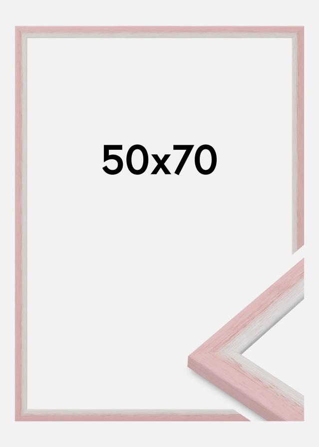 Jämtlands Ramfabrik Rahmen Cornwall Acrylglas Rosa 50x70 cm