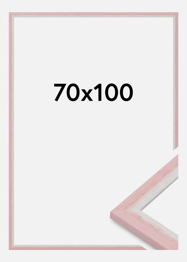 Jämtlands Ramfabrik Rahmen Cornwall Acrylglas Rosa 70x100 cm