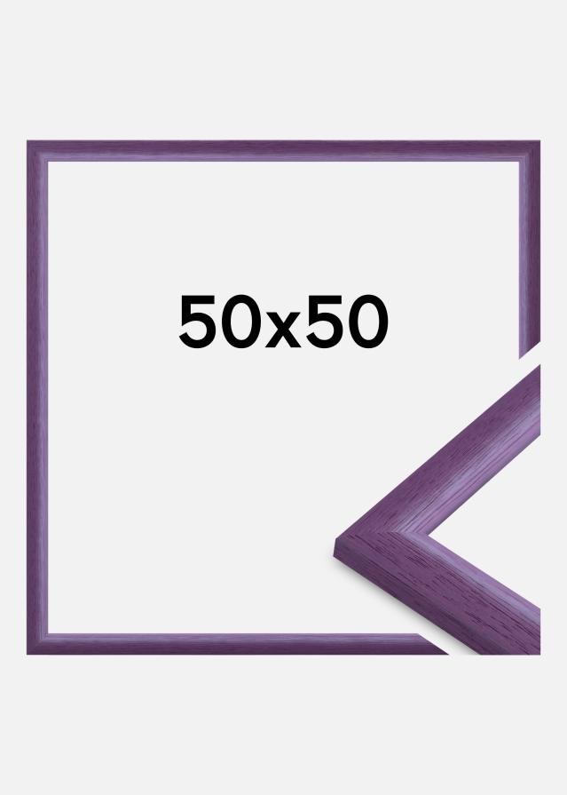 Jämtlands Ramfabrik Rahmen Cornwall Acrylglas Lila 50x50 cm