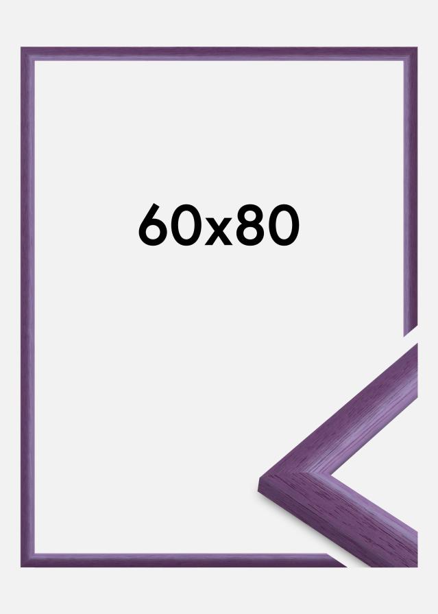 Jämtlands Ramfabrik Rahmen Cornwall Acrylglas Lila 60x80 cm