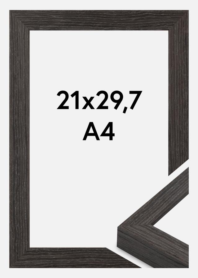 Jämtlands Ramfabrik Rahmen Cotswold Acrylglas Grau 21x29,7 cm (A4)