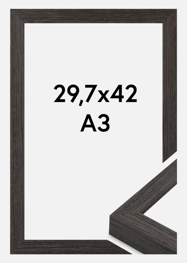 Jämtlands Ramfabrik Rahmen Cotswold Acrylglas Grau 29,7x42 cm (A3)