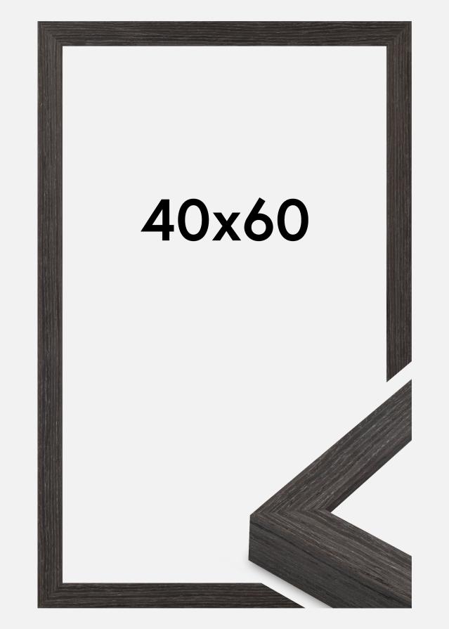 Jämtlands Ramfabrik Rahmen Cotswold Acrylglas Grau 40x60 cm