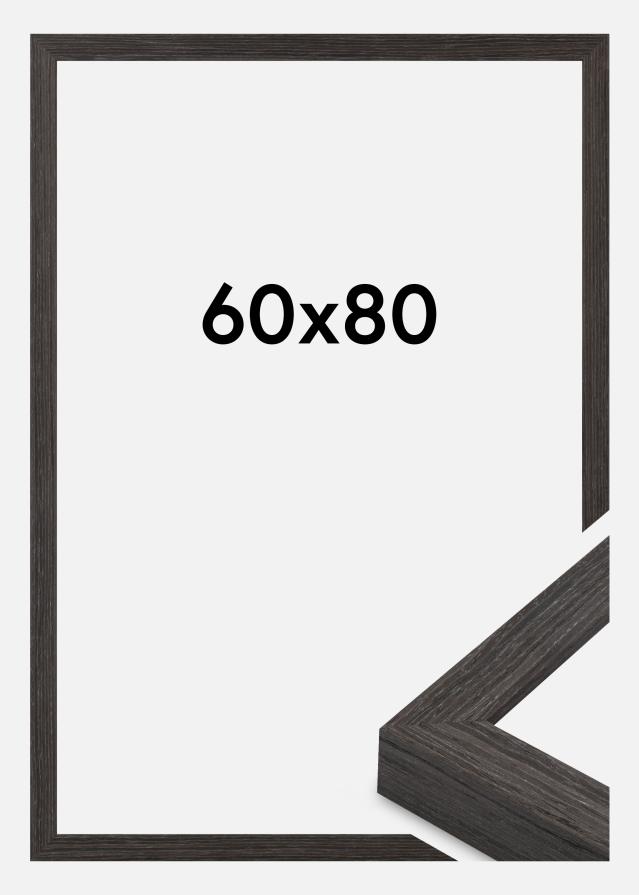 Jämtlands Ramfabrik Rahmen Cotswold Acrylglas Grau 60x80 cm