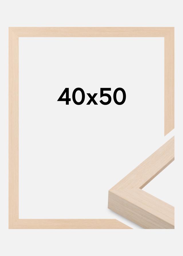 Jämtlands Ramfabrik Rahmen Cotswold Acrylglas Elfenbein 40x50 cm