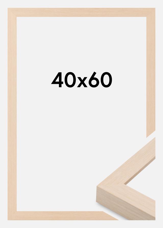 Jämtlands Ramfabrik Rahmen Cotswold Acrylglas Elfenbein 40x60 cm