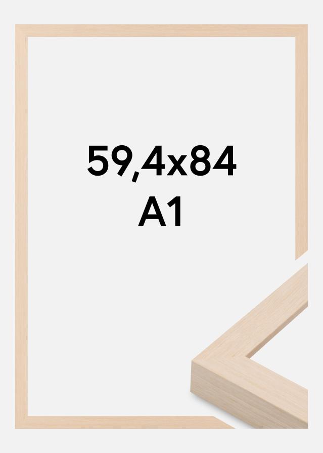 Jämtlands Ramfabrik Rahmen Cotswold Acrylglas Elfenbein 59,4x84,1 cm (A1)