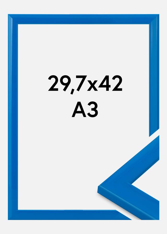 Jämtlands Ramfabrik Rahmen Dorset Acrylglas Blau 29,7x42 cm (A3)