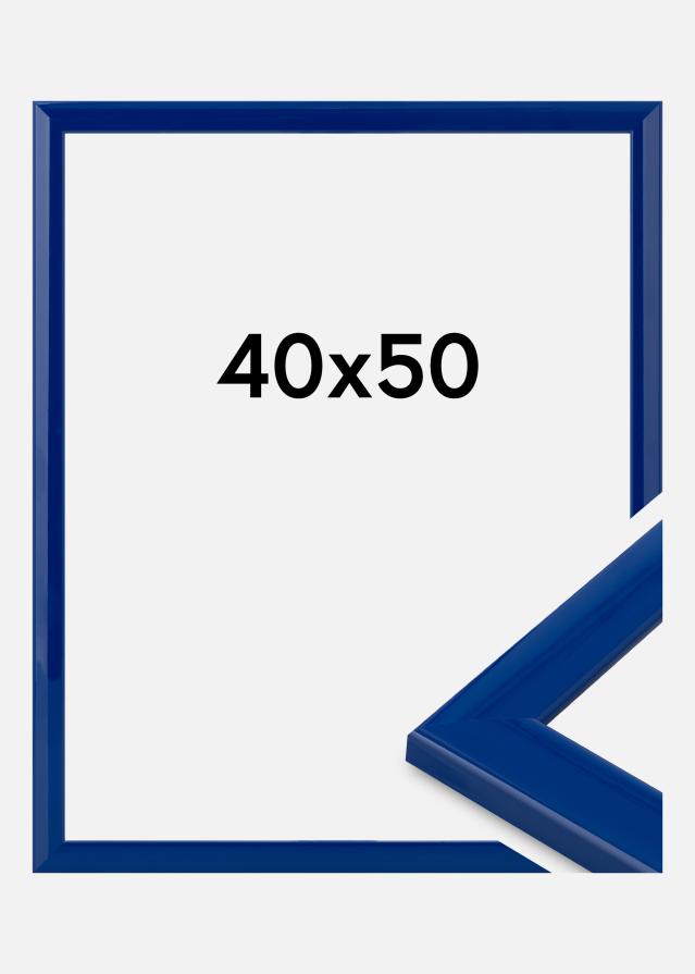 Jämtlands Ramfabrik Rahmen Dorset Acrylglas Dunkelblau 40x50 cm