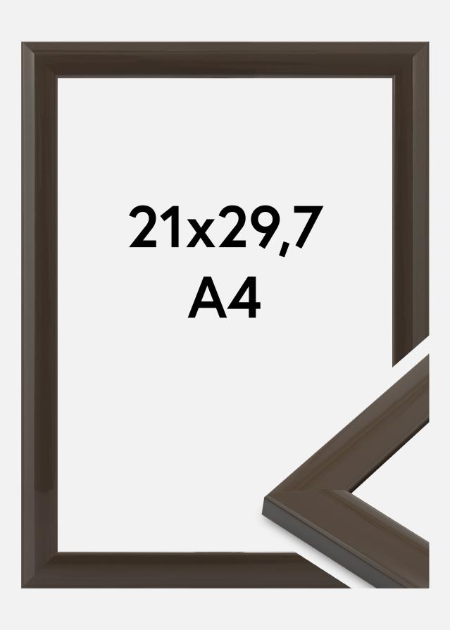 Jämtlands Ramfabrik Rahmen Dorset Acrylglas Dunkelgrau 21x29,7 cm (A4)